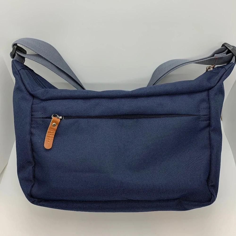ARDIUM Floral Travel Crossbody Bag Navy Blue Casual Everyday